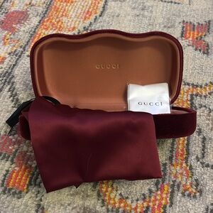 Gucci sunglass case that came with sunglasses